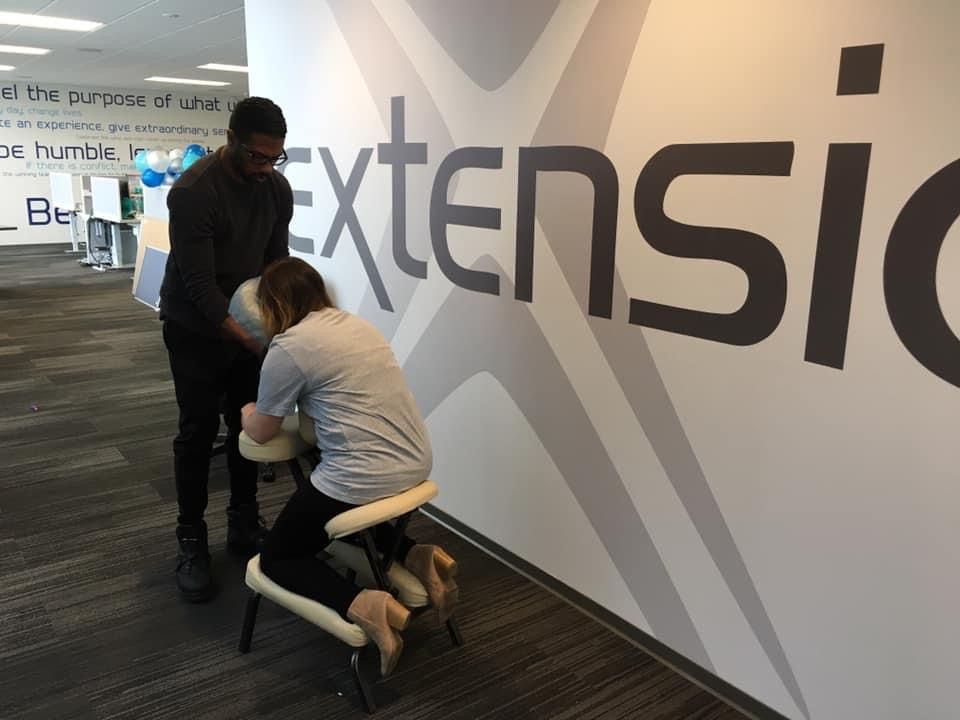 Employee Appreciation chair Massage